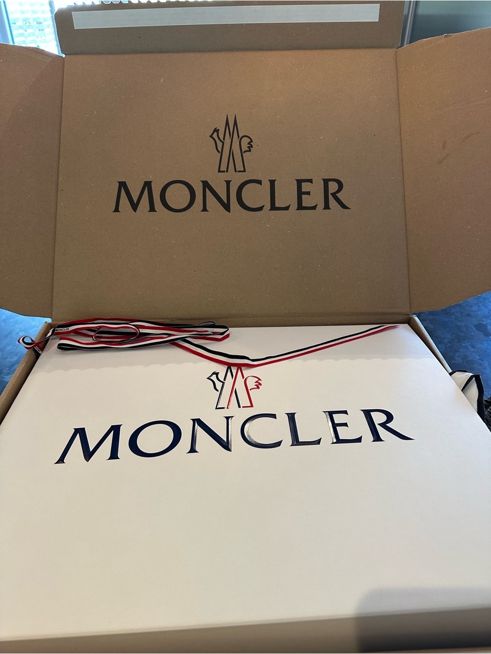 Moncler Striped Stretch Jogging Pants